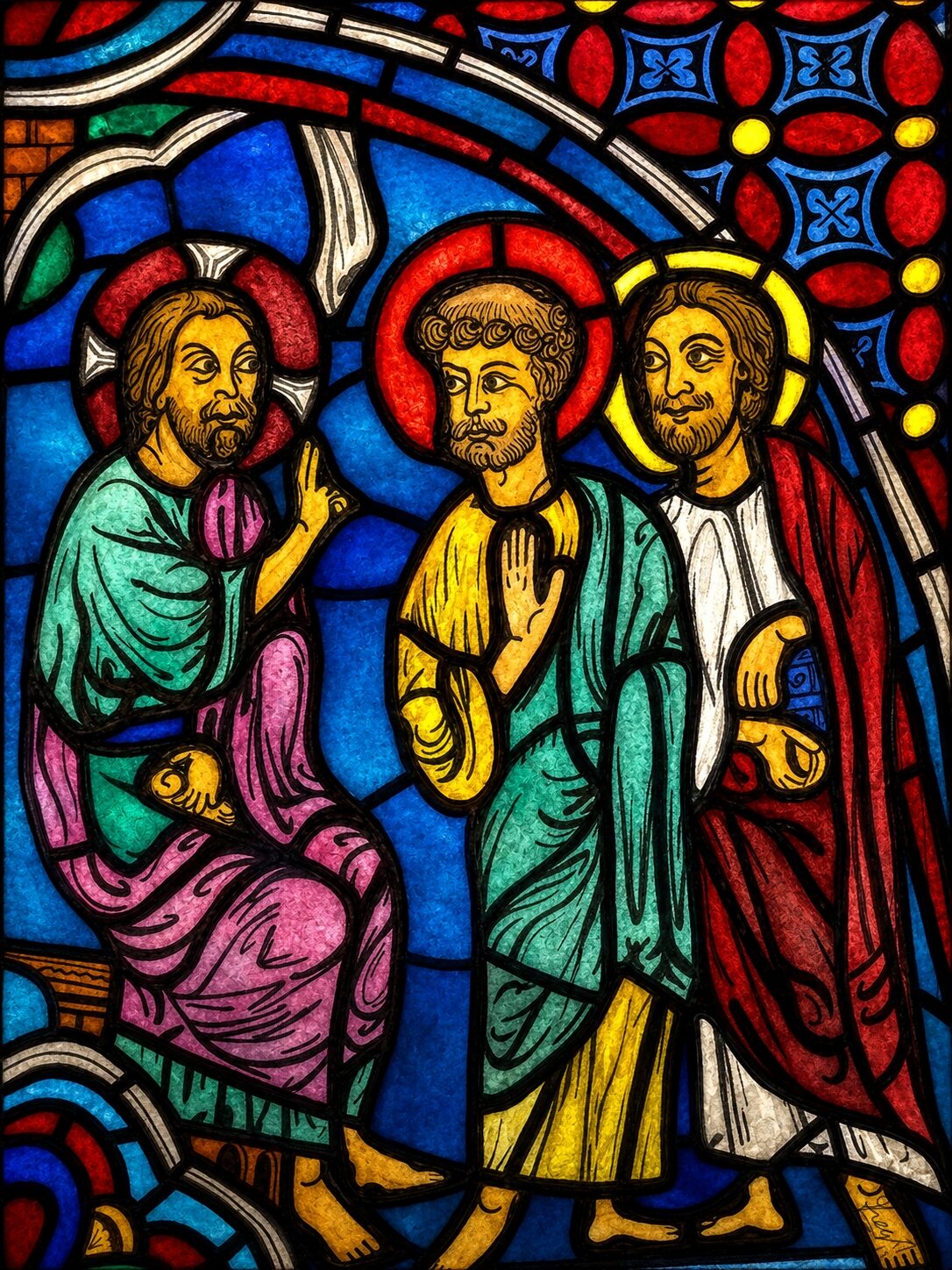 Saints in Stained Glass
