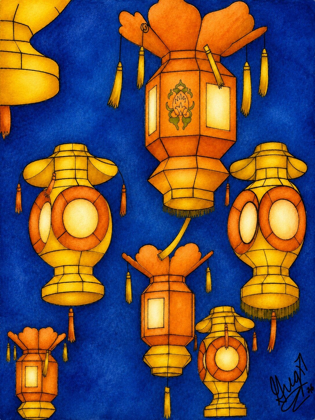 Lanterns Study