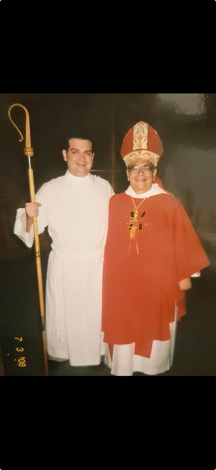 Gregory at religious ceremony