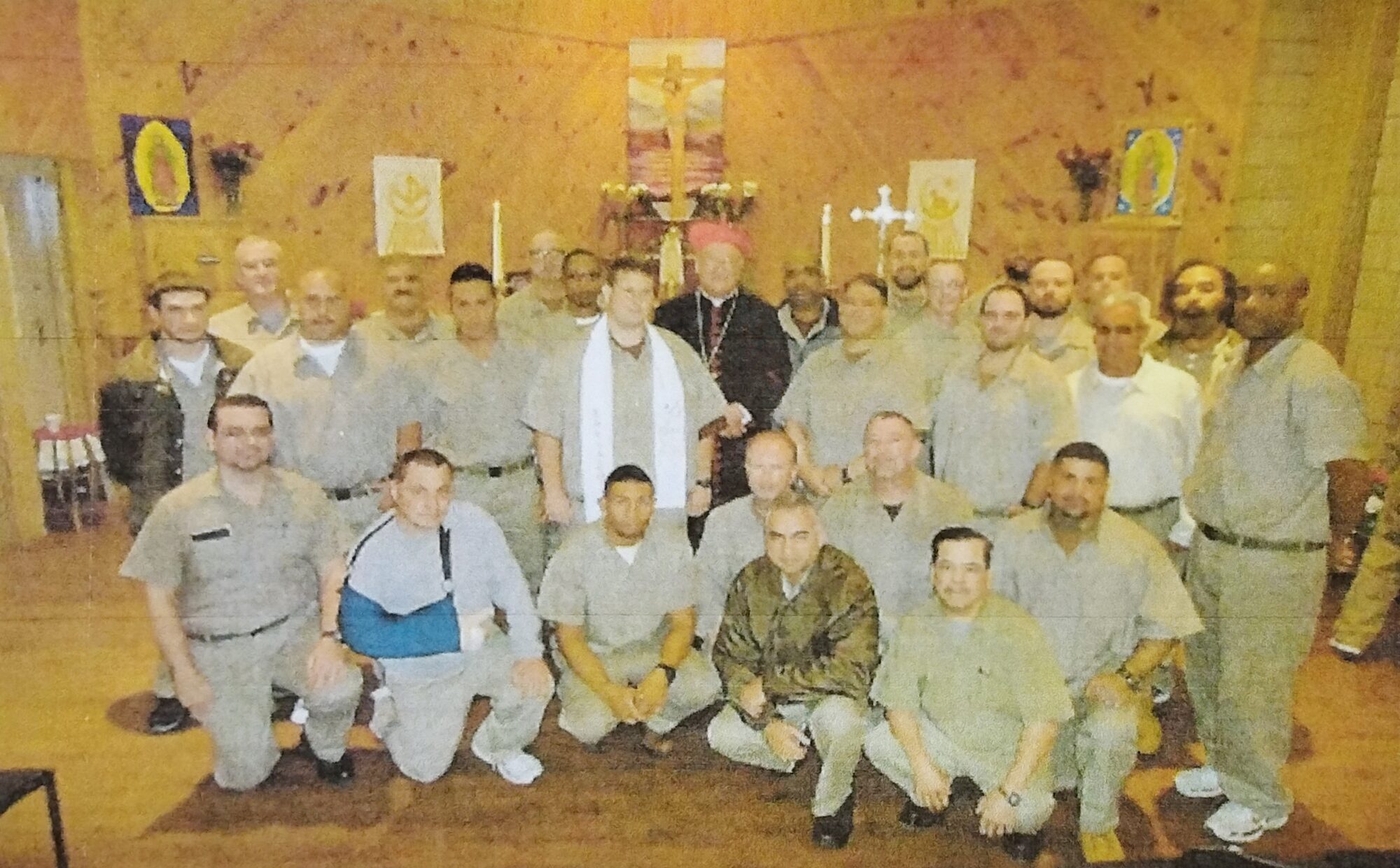 Gregory with chapel group